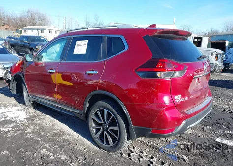 2019 Nissan Rogue Sl z USA, uszkodzony, nr VIN 5N1AT2MV7KC701340